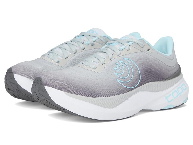 トポアスレチック レディース シューズ サンダル Topo Athletic Aura GreyBlue グレーサンダル