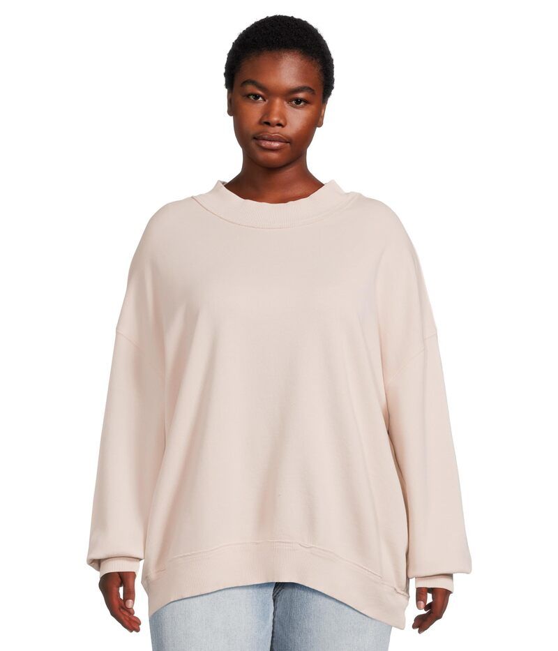 フリーピープル レディース アウター パーカー・スウェット Free People Palm Springs Turtle Mauve Chalk チョーク