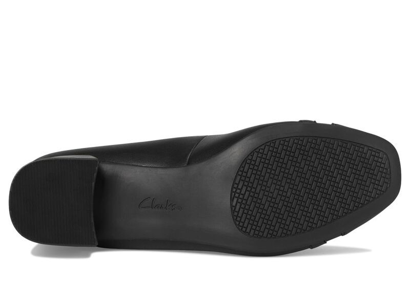 クラークス レディース シューズ ヒール Clarks Iridessa Erin Black Leather ブラック