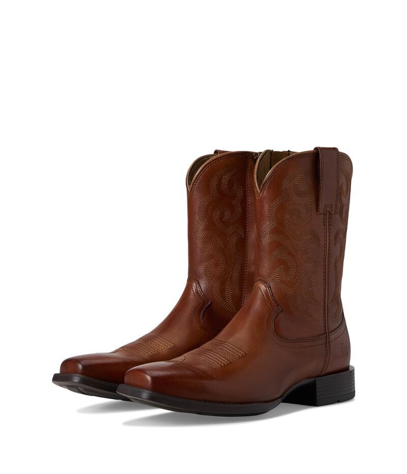アリアト メンズ シューズ ブーツ・レインブーツ Ariat Bodie Western Boots Bitter Brown ブラウン