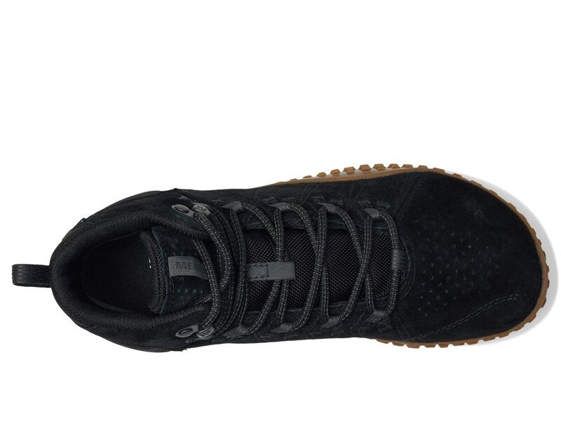 メレル メンズ シューズ ブーツ・レインブーツ Merrell Wrapt Mid WP BlackGum ブラック
