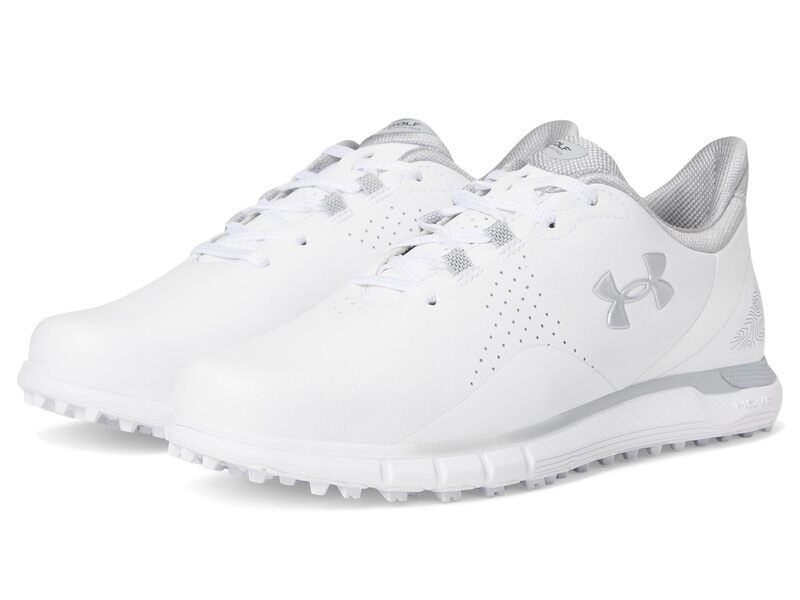 アンダーアーマー メンズ シューズ スニーカー Under Armour Drive Fade Spikeless WhiteWhiteMet ホワイト