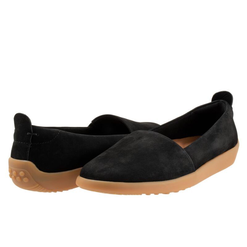 ソフトウォーク レディース シューズ ヒール SoftWalk Deva Black Nubuck ブラック