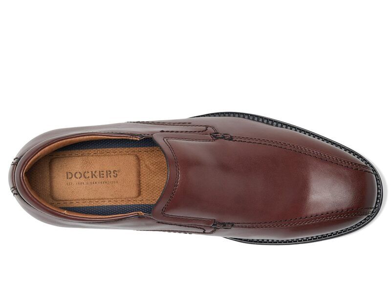 ドッカーズ メンズ シューズ スリッポン・ローファー Dockers Greer Brown ブラウン｜詳細画像