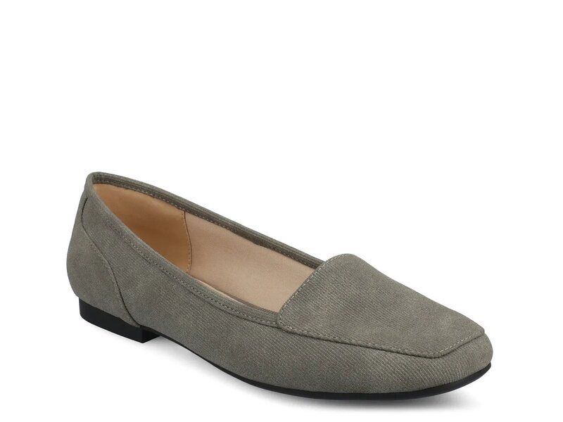ジャーニー レディース シューズ パンプス Journee Noelia Flat Grey グレー
