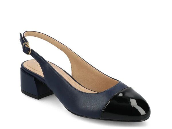ジャーニー レディース シューズ パンプス Journee Sammie Pump Navy ネイビー