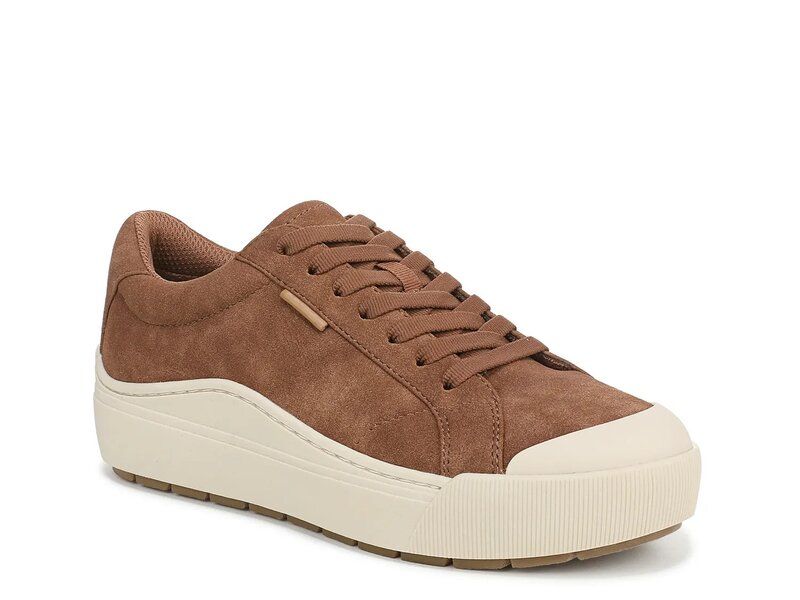 ドクター・ショール レディース シューズ スニーカー プラットフォーム Dr Scholls Time Off Platform Sneaker Womens Dark Honey Synthetic 16,350円