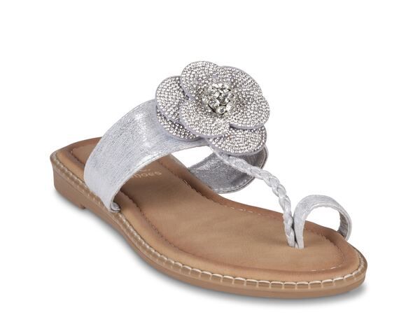 ジーシーシューズ レディース シューズ サンダル GC Shoes Blossom Sandal Silver Metallic シルバー