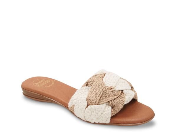 アンドレア アース レディース シューズ サンダル Andre Assous Nahala Sandal WhiteNatural ホワイト