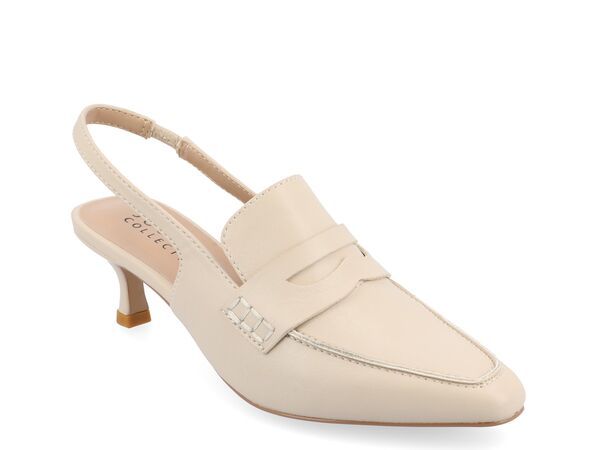 ジュルネ コレクション レディース シューズ パンプス Journee Collection Amory Pump Beige ベージュ
