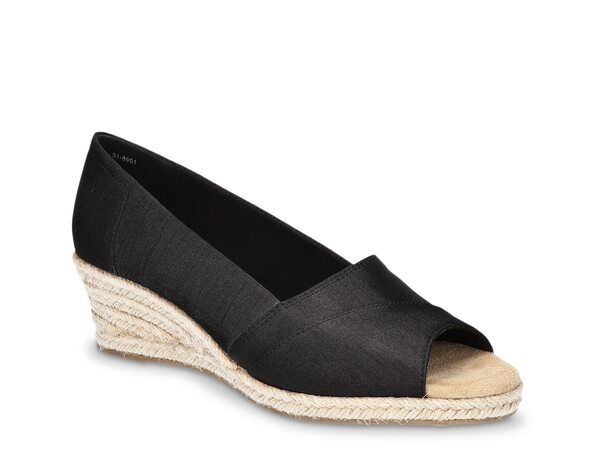 イージーストリート レディース シューズ パンプス Easy Street Jasper Espadrille Pump Black ブラック