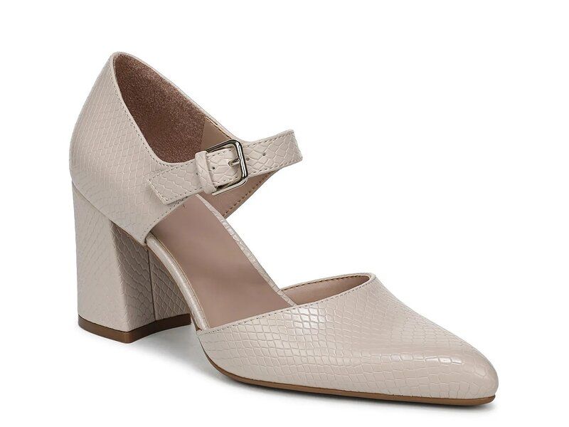 ナチュライザー レディース シューズ パンプス Naturalizer Pixie Pump Ivory Snake Print アイボリー