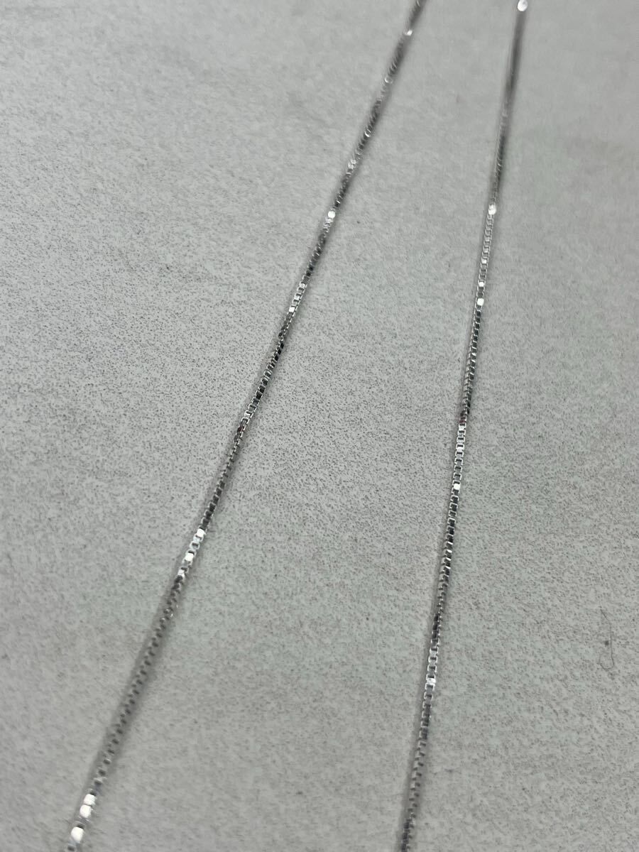 美品 UNUSED アンユーズド Venetian Chain Necklace 細 UH0626 Silver