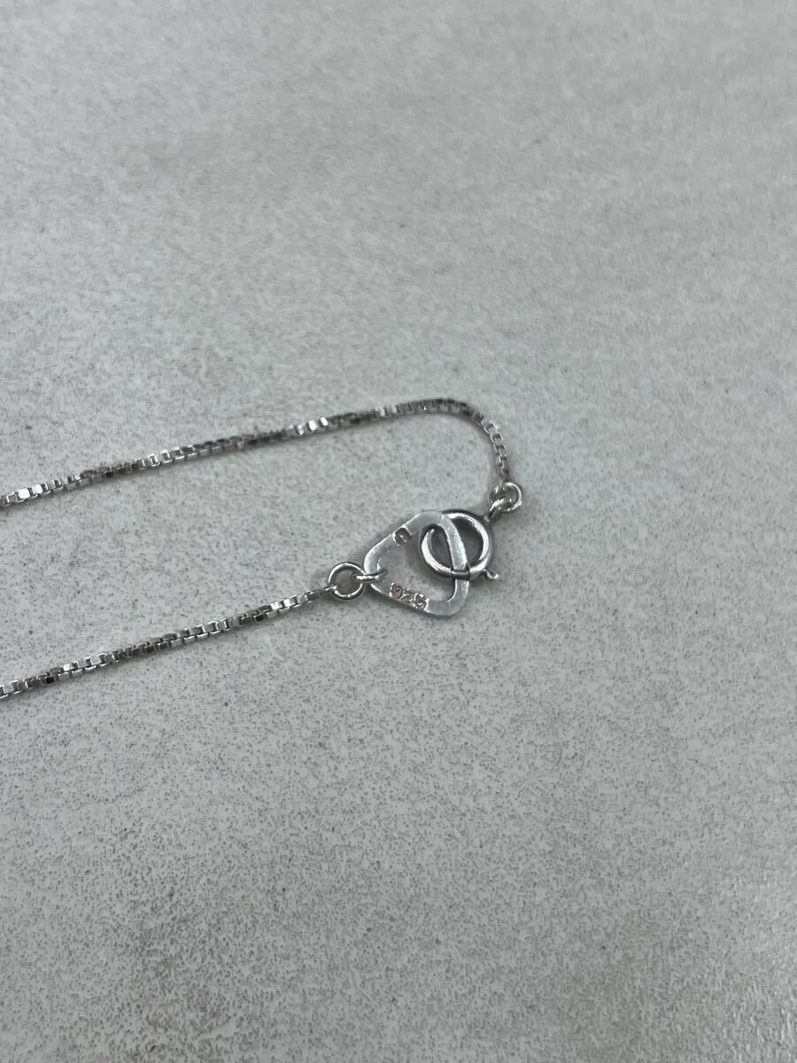 美品 UNUSED アンユーズド Venetian Chain Necklace 細 UH0626 Silver