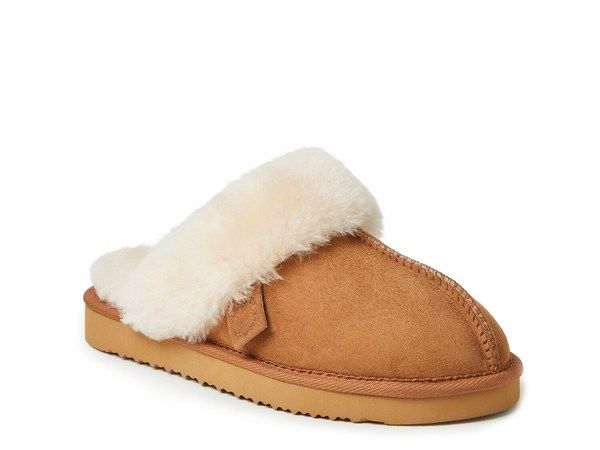 ディアフォームズ レディース シューズ サンダル Dearfoams Fireside Syndey Scuff Slipper Light Brown ブラウン