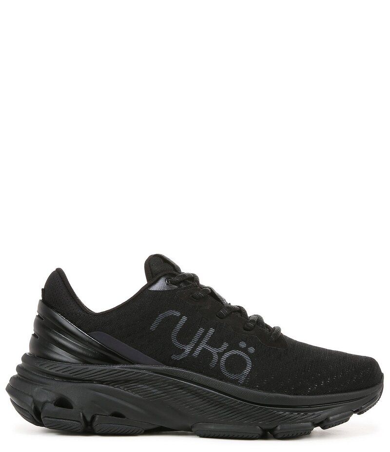 ライカ レディース シューズ スニーカー Ryka Womens Devotion X Max RS Walking Sneakers Jet Black ブラック