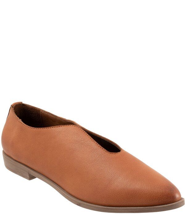 ブエノ レディース シューズ パンプス レザー Bueno Berkley Leather Flats Dark Tan タン