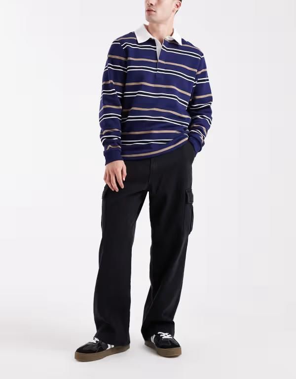 ジャック アンド ジョーンズ メンズ ボトムス カジュアルパンツ カーゴパンツ Jack Jones baggy cargo pants Black ブラック ジャック アンド ジョーンズ メンズ ボトムス カジュアルパンツ カーゴパンツ Jack Jones baggy cargo pants Black ブラック
