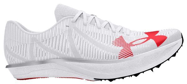 アンダーアーマー メンズ シューズ スニーカー ダウン Under Armour Shakedown Elite 3 Long Distance Track and Field Shoes White