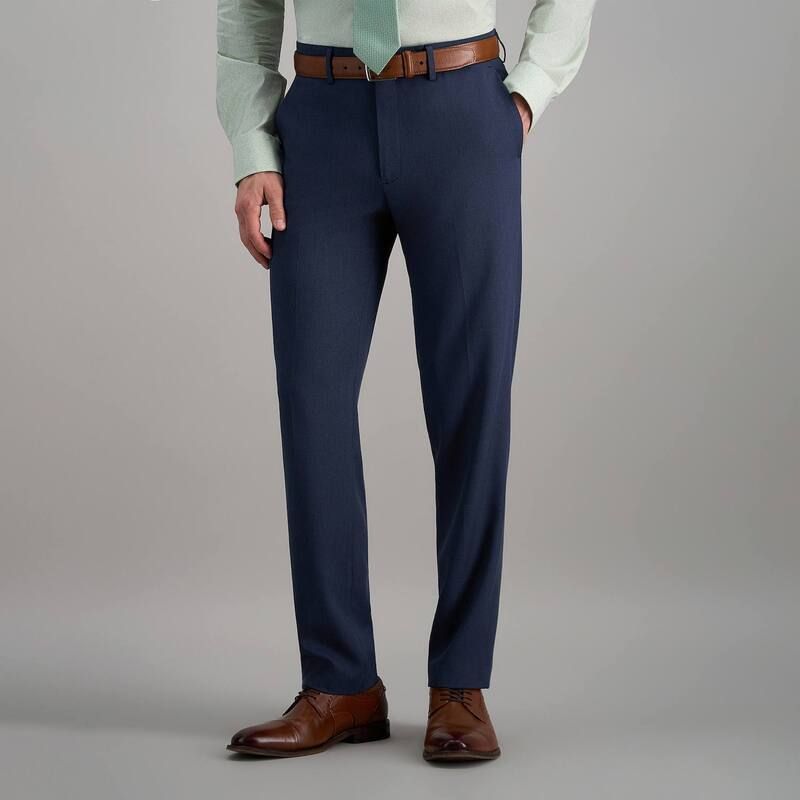 ハガー メンズ ボトムス カジュアルパンツ Men s Haggar Premium Comfort FlexWaist SlimFit Stretch FlatFront Dress Pants N
