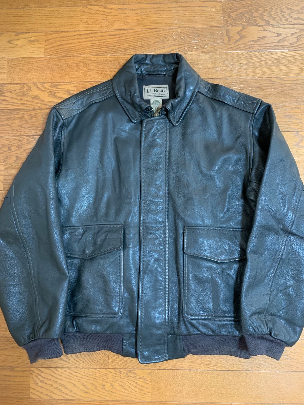 L.L.Bean A-2 type レザーフライトジャケット L/R 28,275円