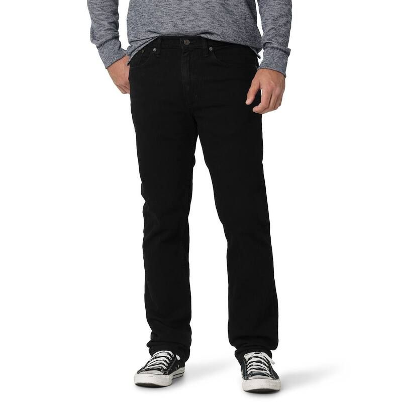 ラングラー メンズ ボトムス デニムパンツ ジーンズ Mens WrangleregularFit Jeans Black ブラック