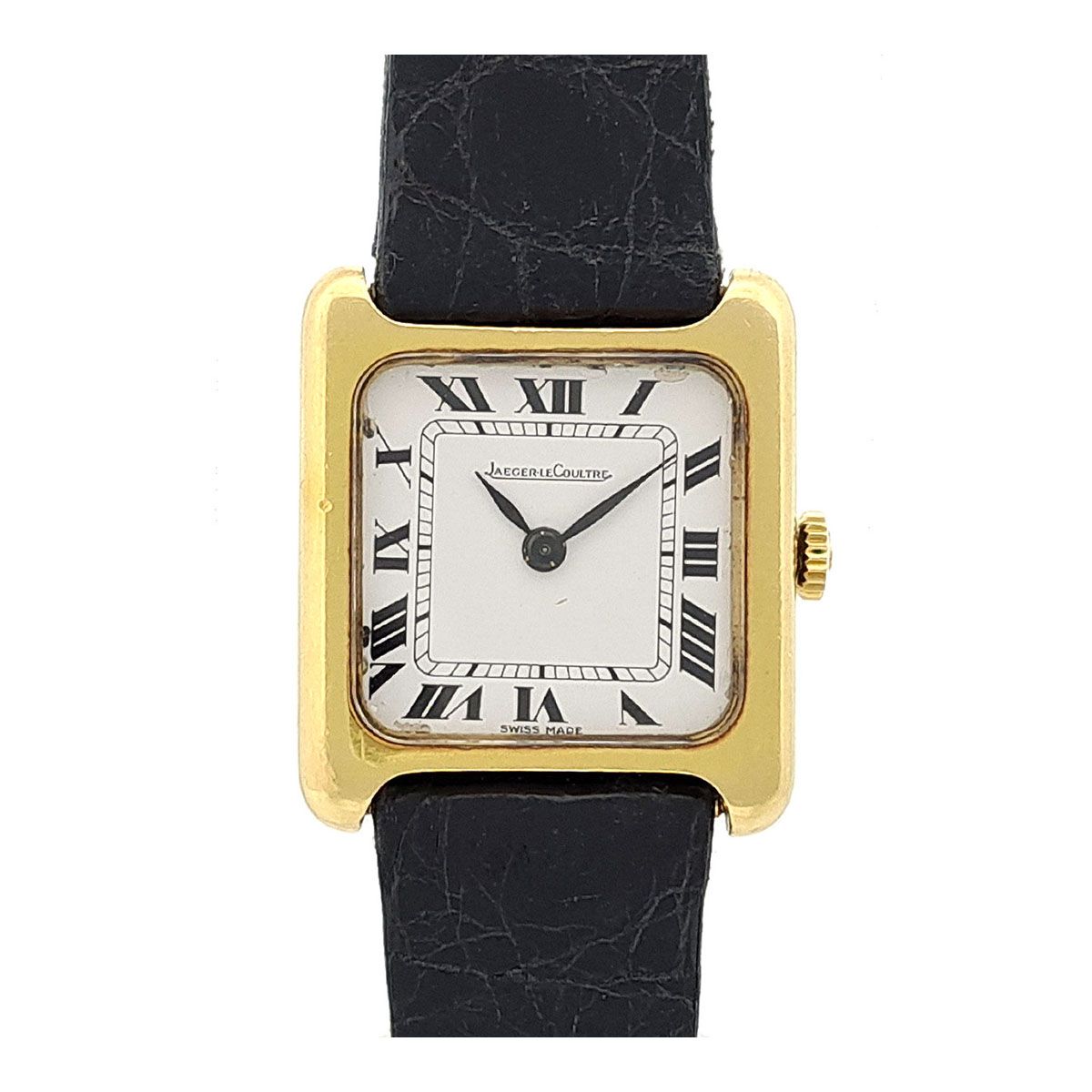 ジャガールクルト タンク 6141.21 手巻き イエローゴールド レディース JAEGER-LECOULTRE【中古】 【時計】