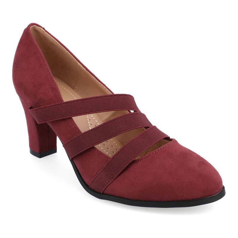 ジュルネ コレクション レディース シューズ パンプス ヒール Journee Collection Loren Womens Higheels Wine ワイン