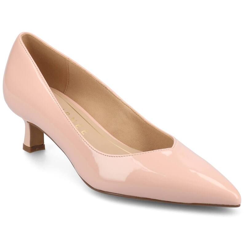 ジュルネ コレクション レディース シューズ パンプス ヒール Journee Collection Pammie Medium and Wide Width WomenslipOn Kitten H
