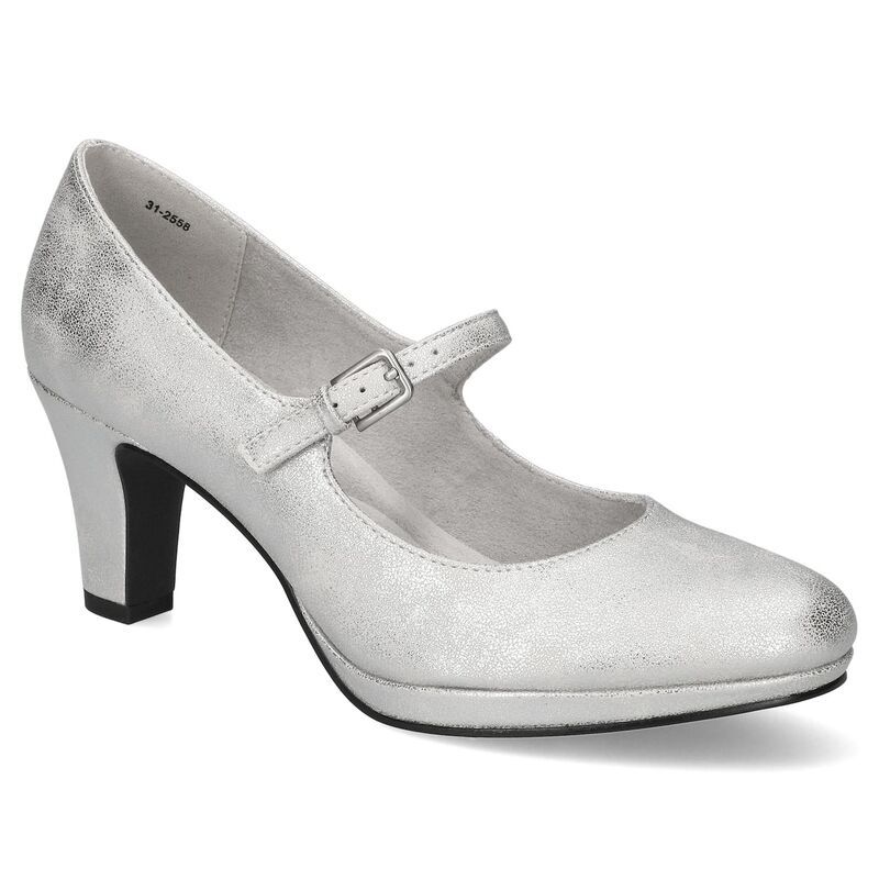 イージーストリート レディース シューズ パンプス プラットフォーム Easy Street Womens Zest Mary Jane Platform Pumpsilver シルバー