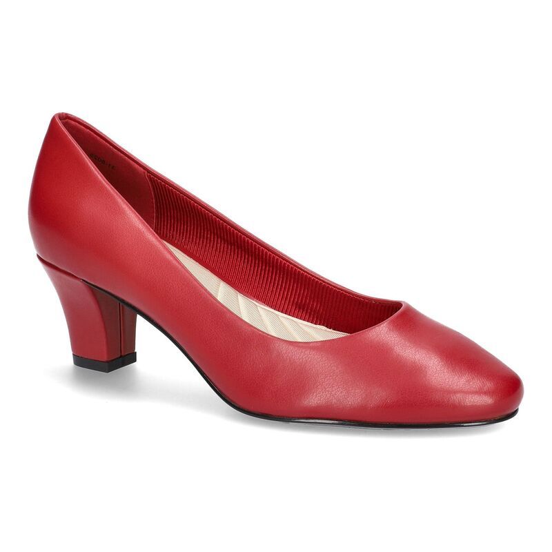 イージーストリート レディース シューズ パンプス Easy Street Ballari Womens Pumps Red レッド