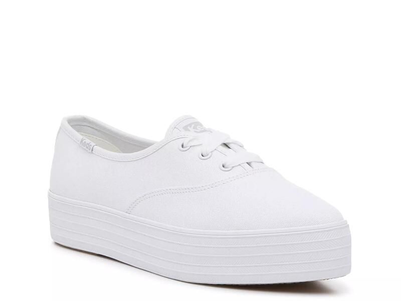 ケッズ レディース シューズ スニーカー プラットフォーム KedsPoint Platform Sneaker Womens White ホワイト