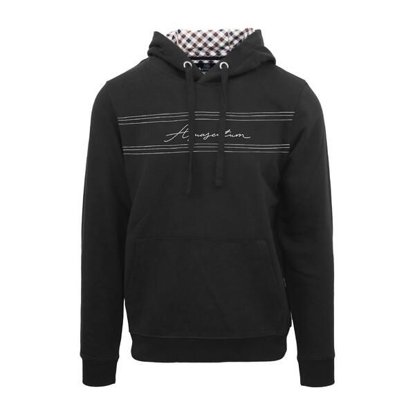 アクアスキュータム メンズ アウター パーカー・スウェット Aquascutumens Hdy Sweat Pull Over Hoodie Black ブラック