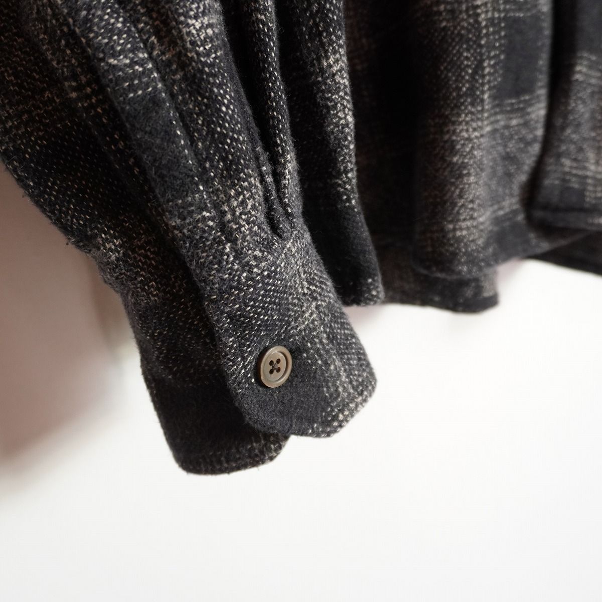 正規 美品 25AW OUR LEGACY アワーレガシー M4252AO ABOVE SHIRT アボーヴ シャツ 長袖 OAKLAND-LOW-TWIST-CHECK 黒茶 サイズ48 4155Q