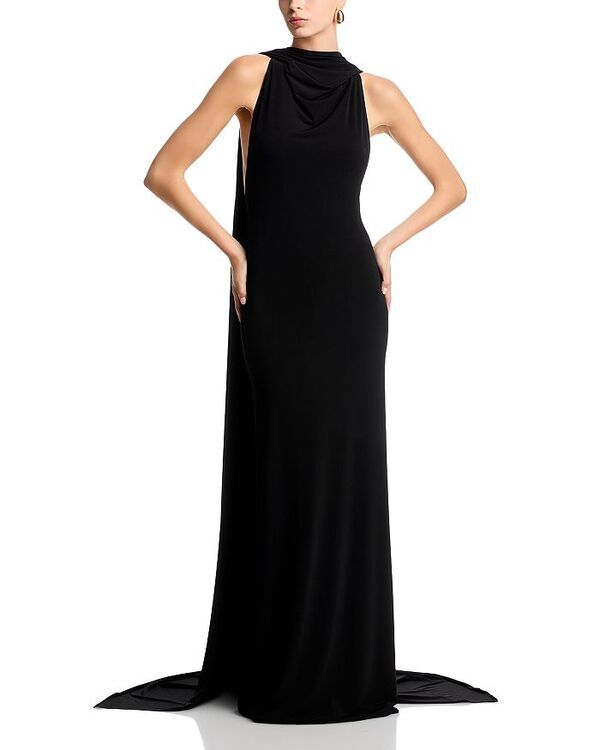 ブランドン・マクスウェル レディース トップス ワンピース Brandon Maxwell Presley Gown Black ブラック