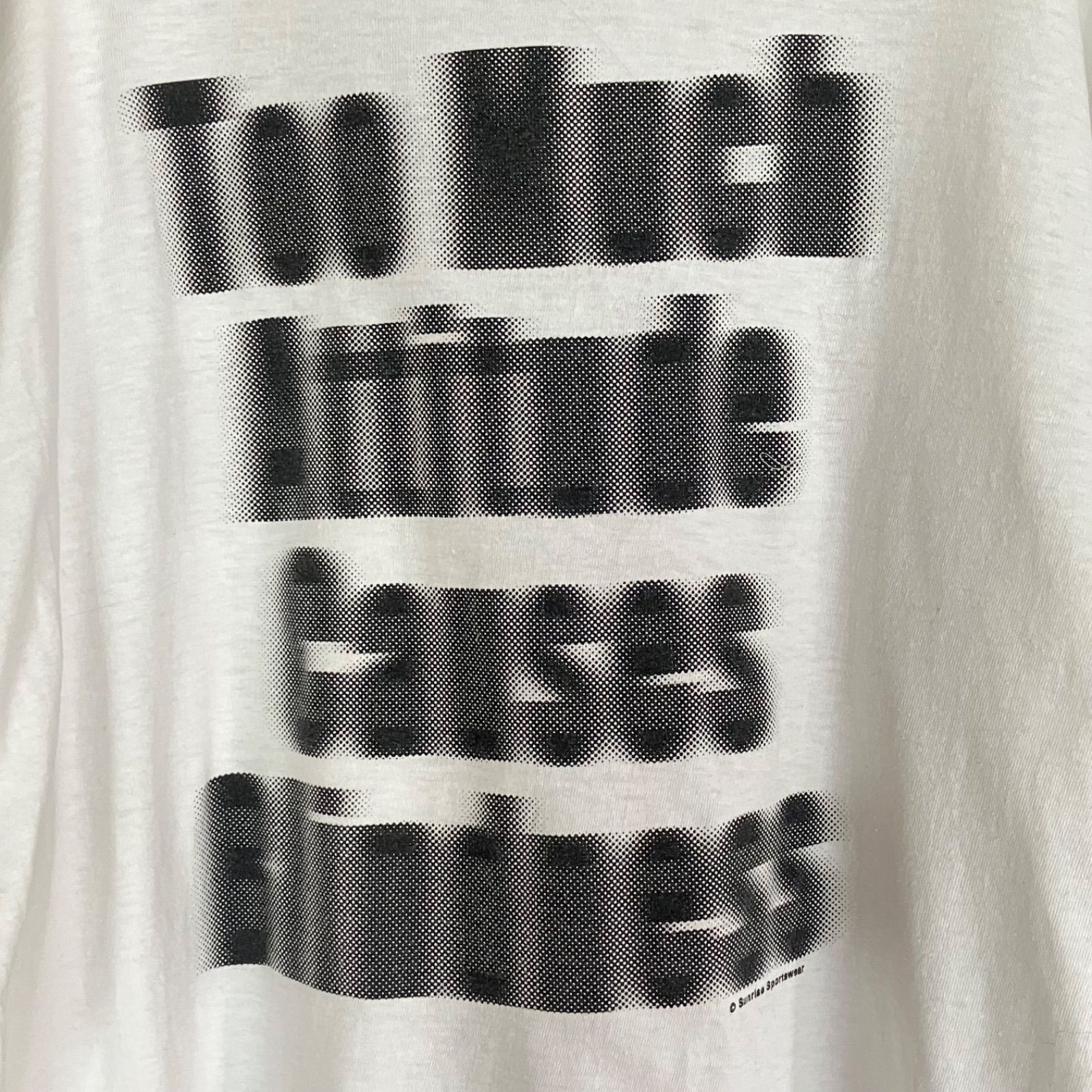 90s PARTY VISION パーティビジョン メッセージ Tシャツ Too Much