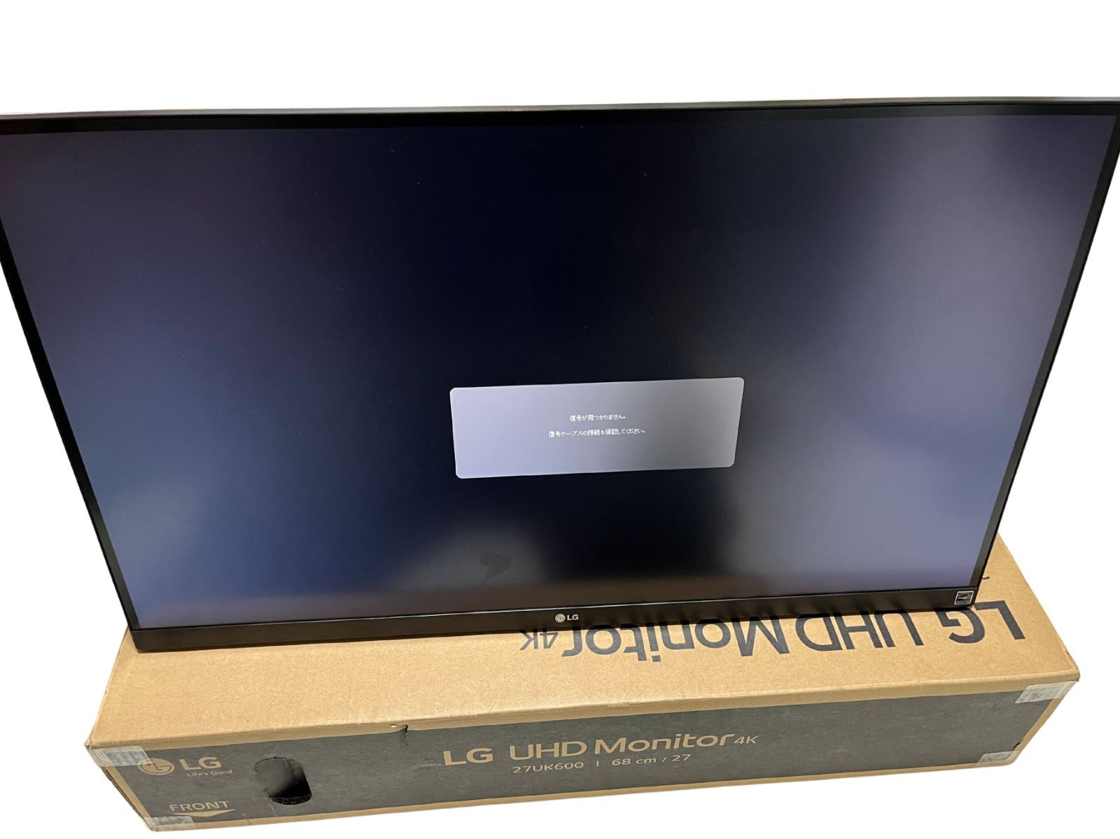 LG 27UK600-W 27インチ 4Kモニター【美品】- メルカリ