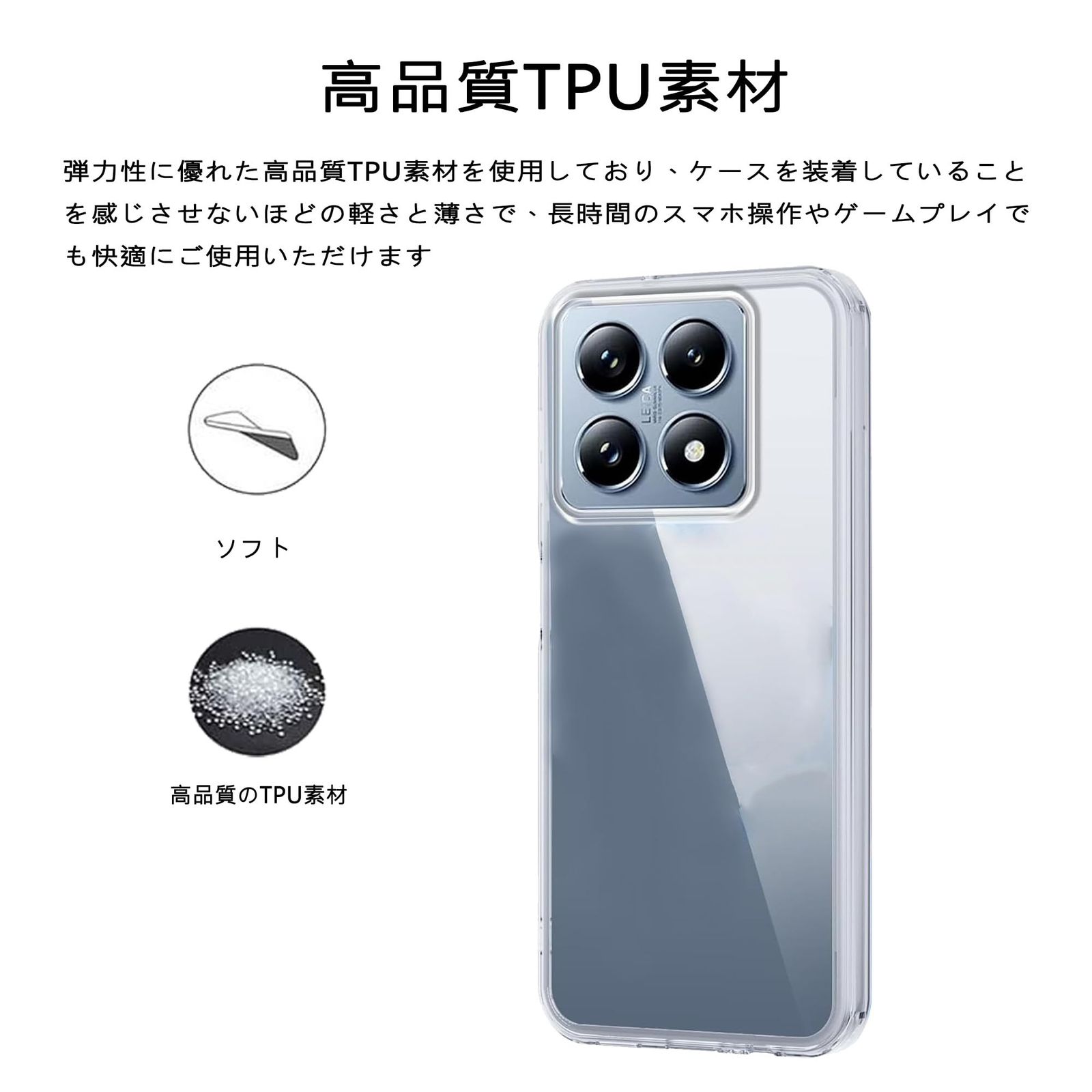 新品 Nutmeg Xiaomi 14T Pro ガラスフィルム（2枚）+ Xiaomi 14T Pro 