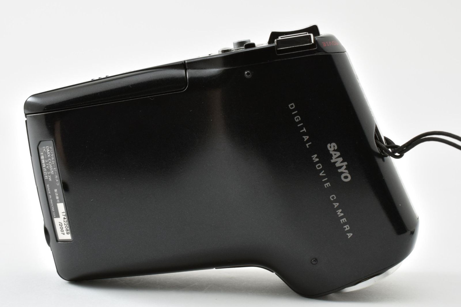 【良品】SANYO Xacti デジタルムービーカメラ DMX-CG65 黒 ☆良品☆ サンヨー SANYO Xacti DMX-CG65 コンデジ 動作良好 #BF010