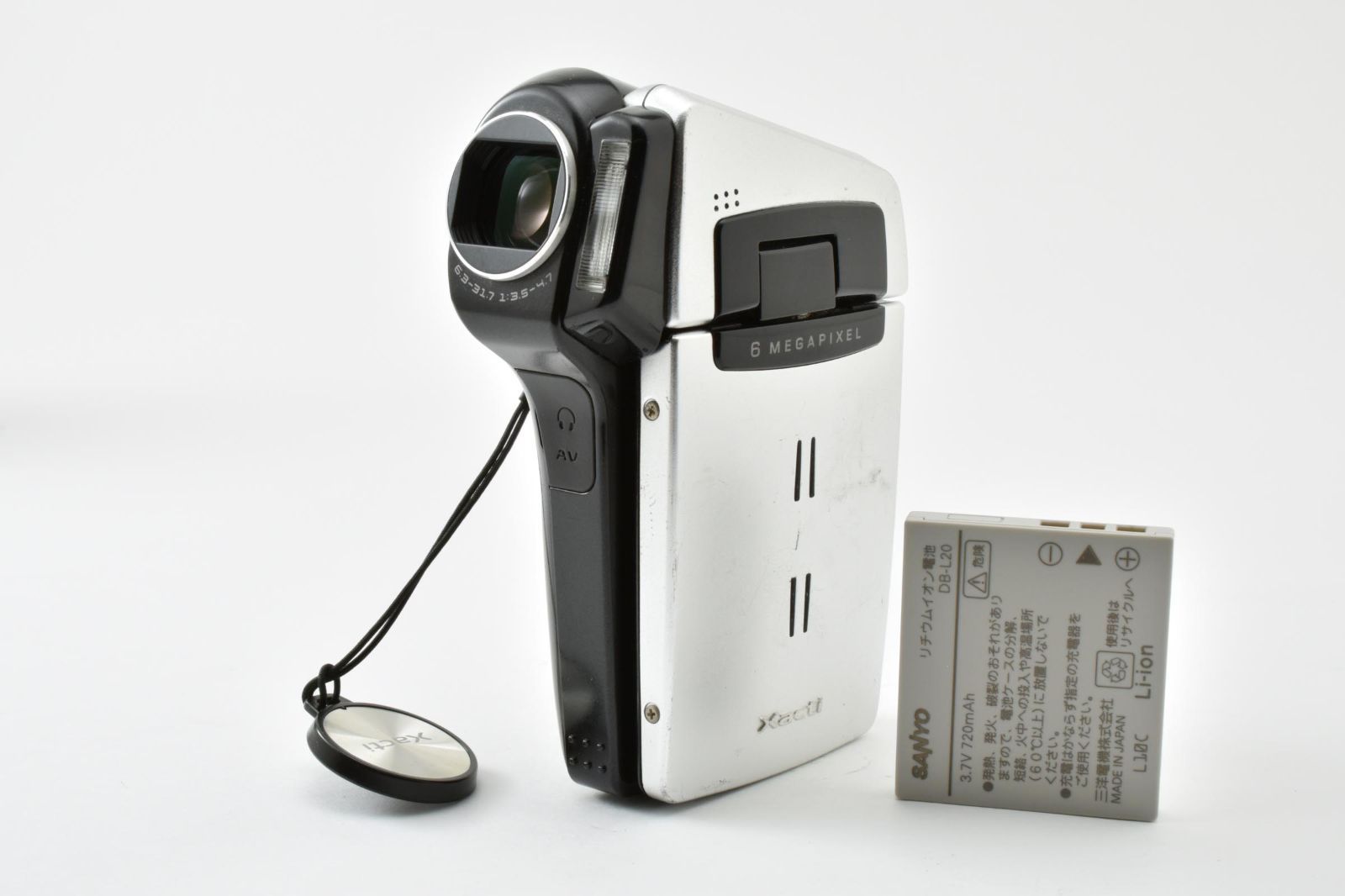 ☆良品☆ サンヨー SANYO Xacti DMX-CG65 コンデジ 動作良好 #BF010