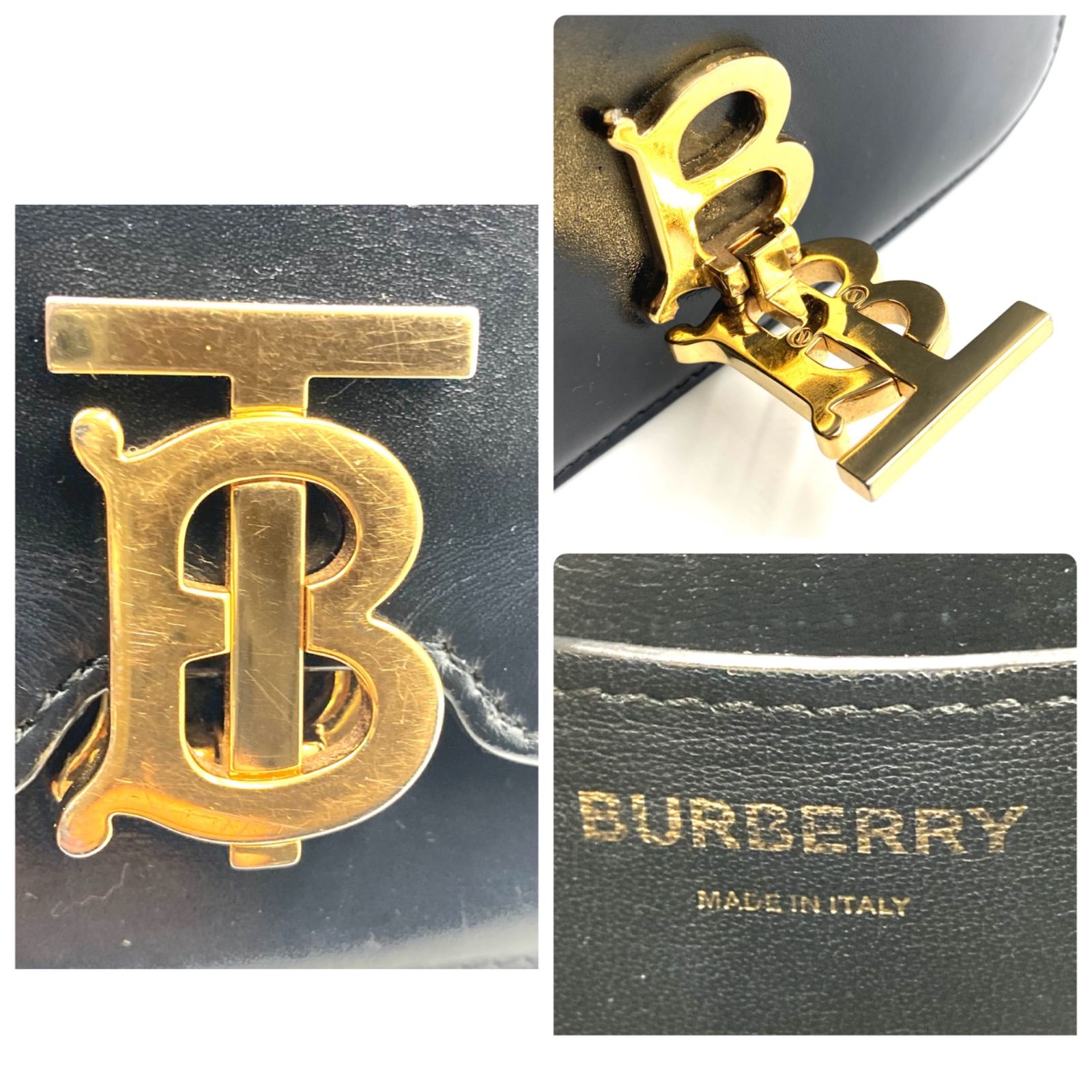 □良品□近年新基準・ティッシ期□BURBERRY バーバリー Mini TB Bag