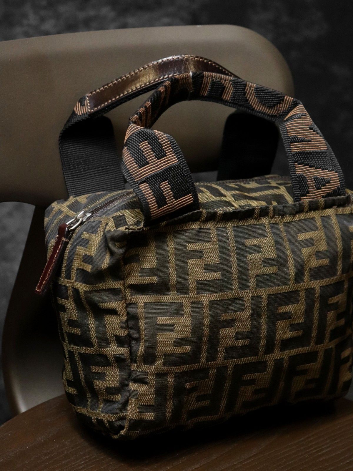 FENDI フェンディ ズッカ 226226541099 ハンドバッグ ポーチ 小物入れ