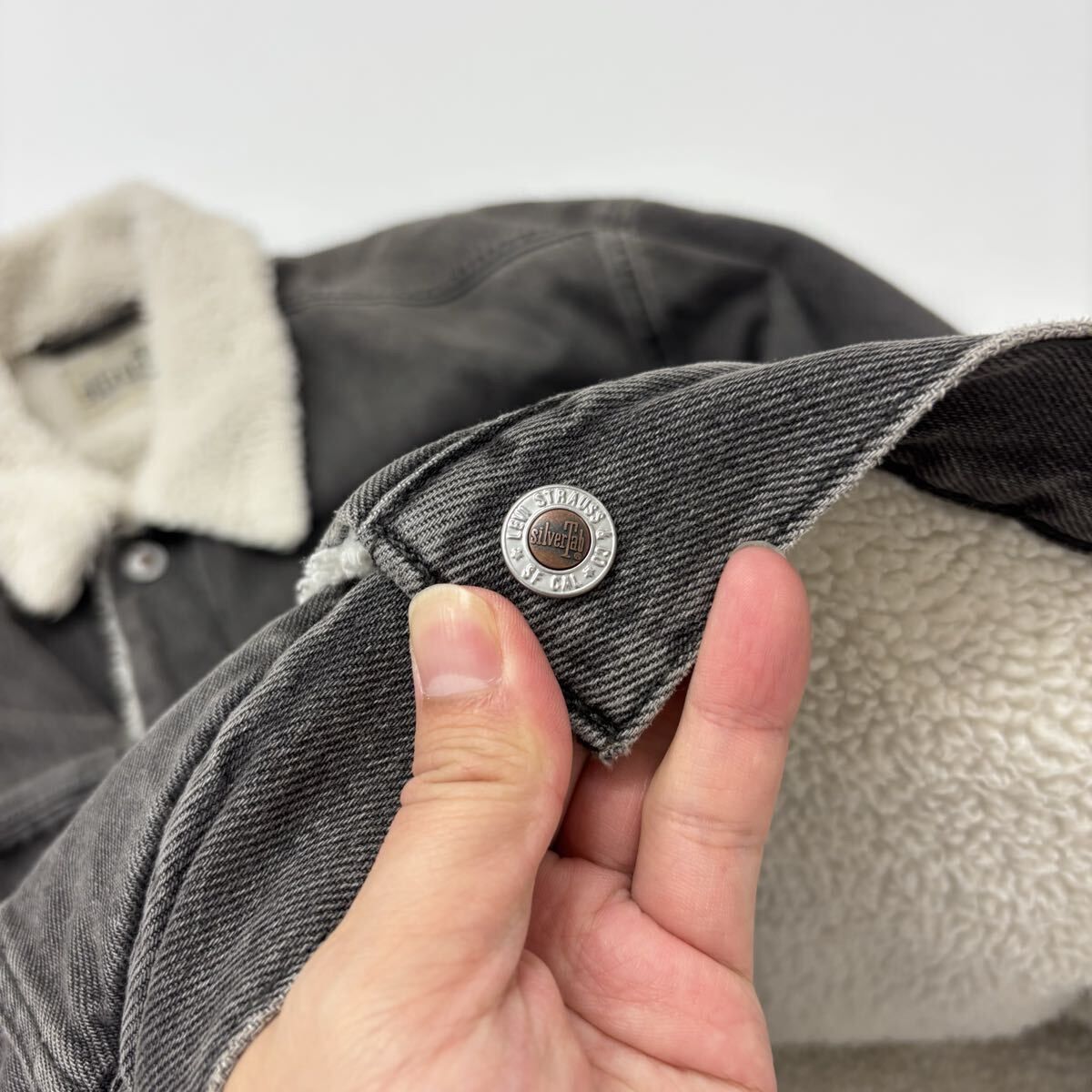 Levi's silver Tab リーバイス シルバー タブ ボア デニム ジャケット