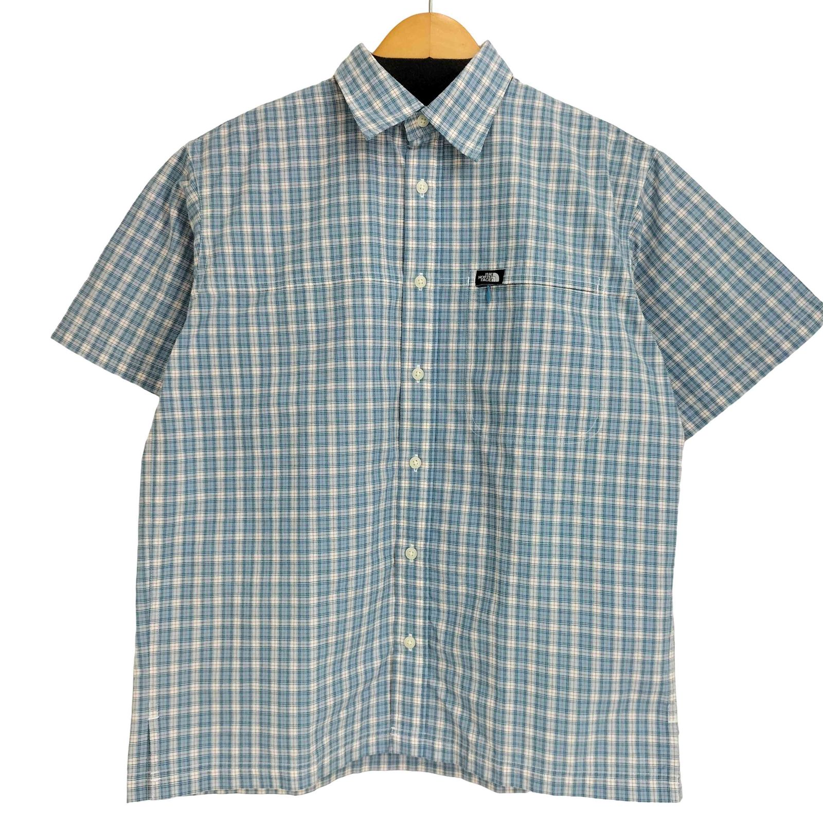 ザノースフェイス THE NORTH FACE チェック柄 S/S カジュアルシャツ メンズ JPN:S