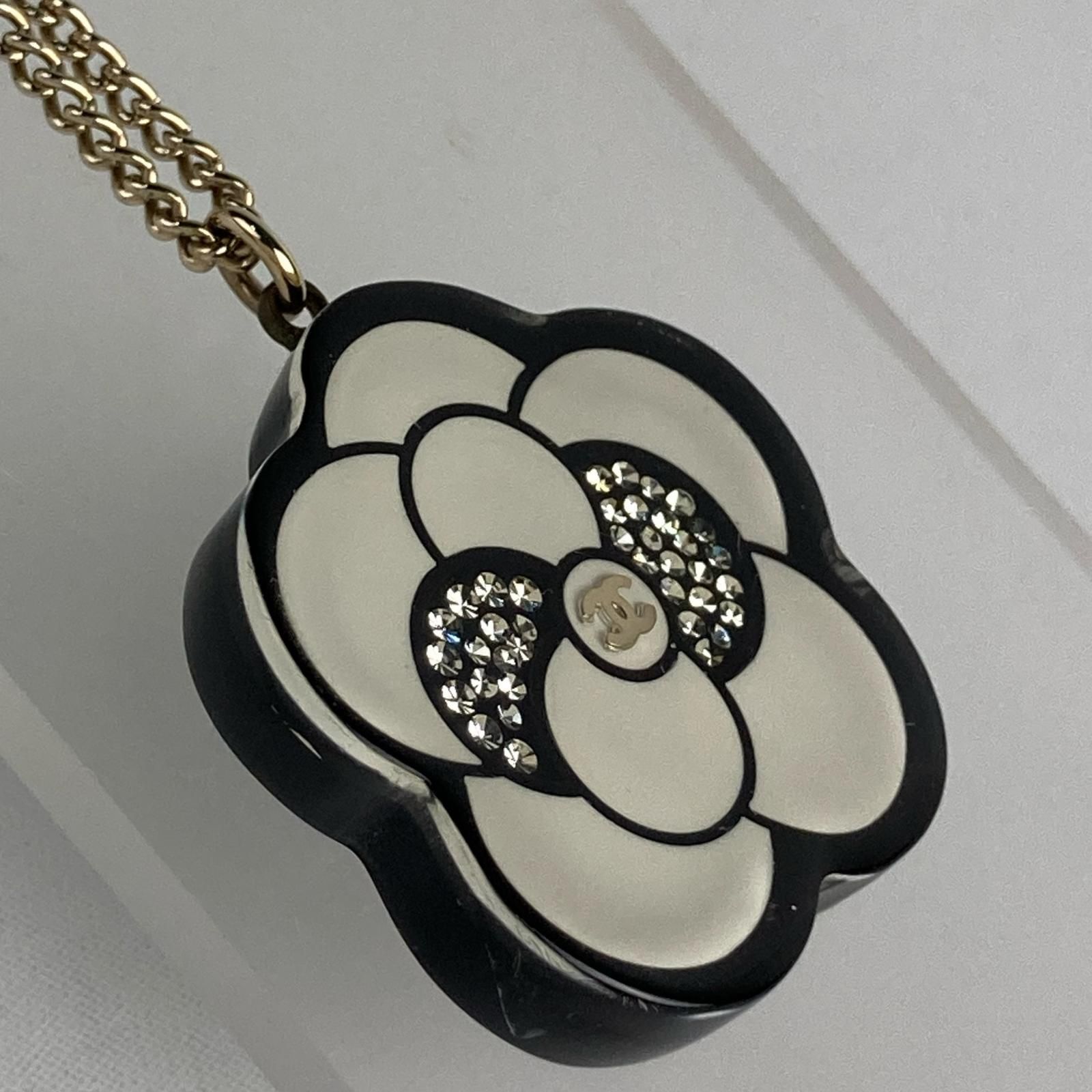 CHANEL シャネル カメリア ココマーク フラワーモチーフ ネックレス