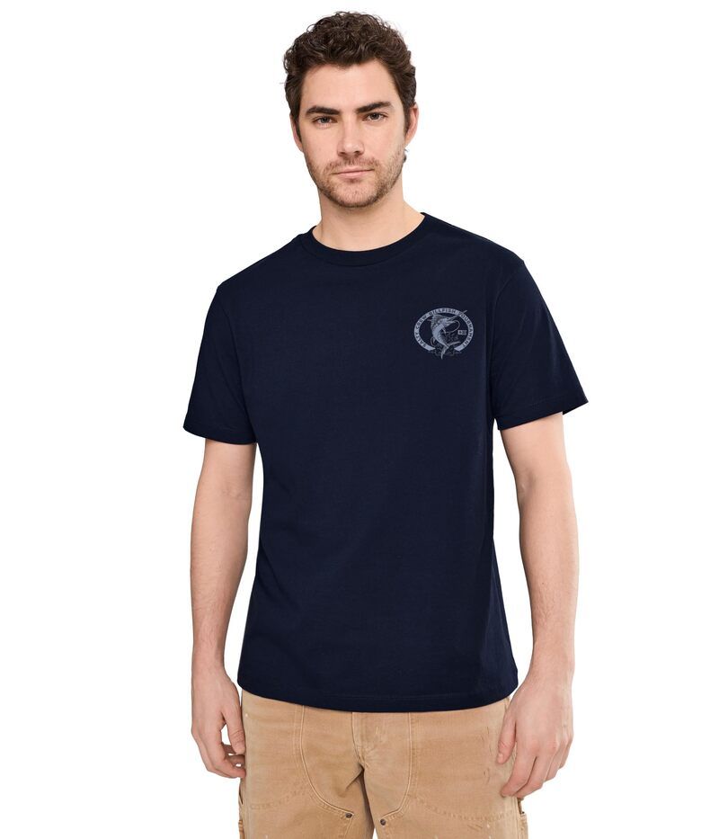 ソルティークルー メンズ トップス シャツ Salty Crew Shootout Short Sleeve Navy ネイビー