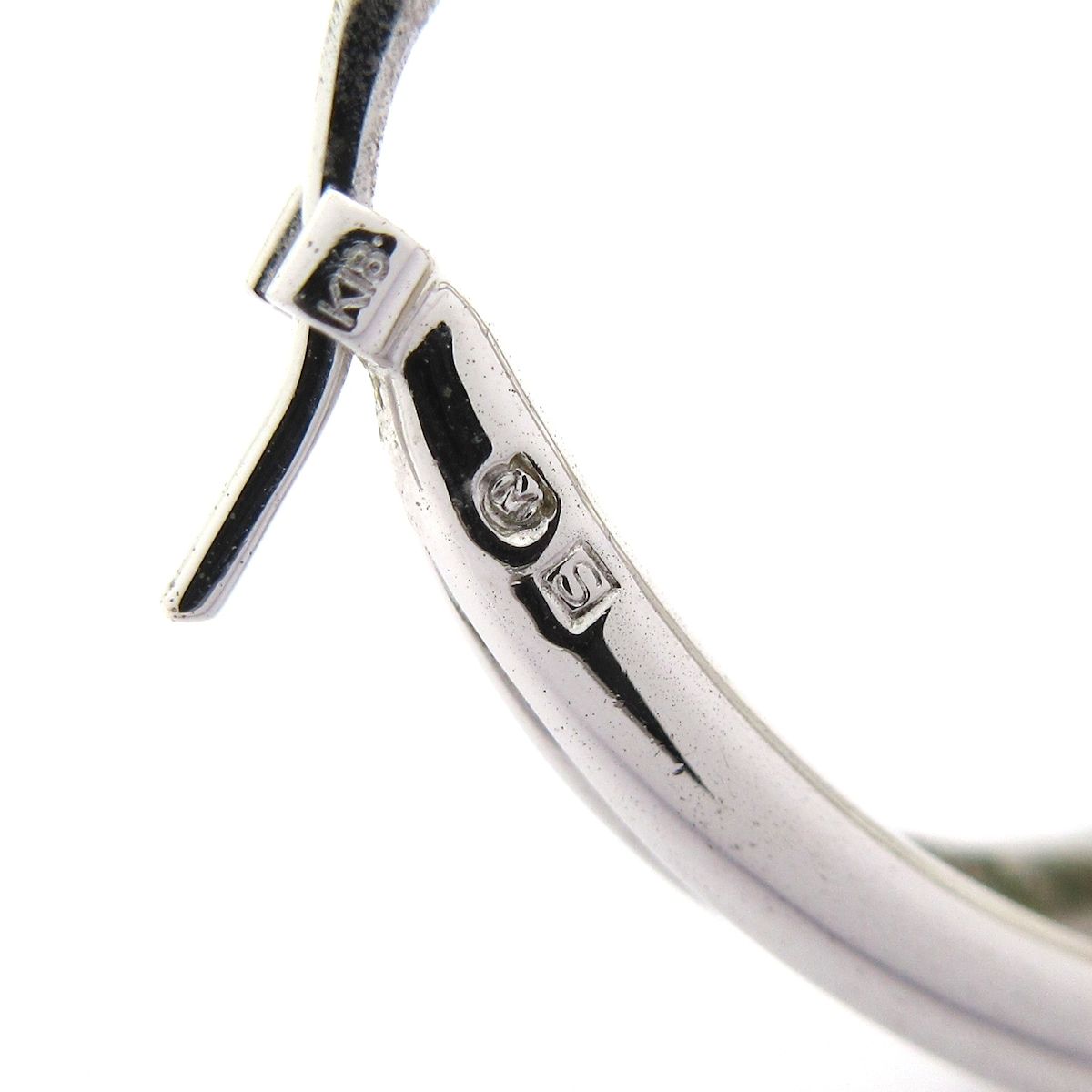 mikimoto(ミキモト) ピアス美品 - シルバー×K18WG×白 1Pパール/約6.0mm