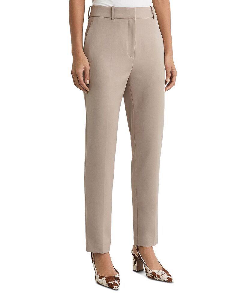 レイス レディース ボトムス カジュアルパンツ スリムフィット REISS Gabi Slim Fitrouserstoneutral ストーン
