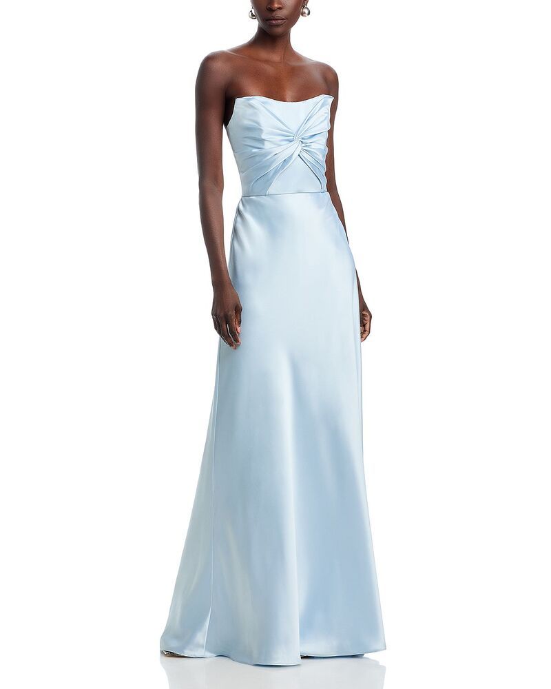 アムサール レディース トップス ワンピース Amsale Aretha Dress Ice