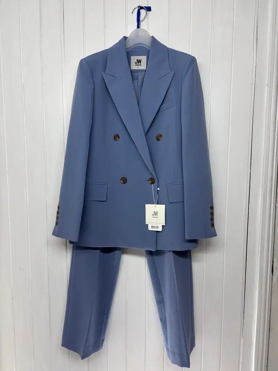 新品 Jason Wu(ジェイソン・ウー) ブルー スーツ セットアップ レディース 66サイズ ㅡ차